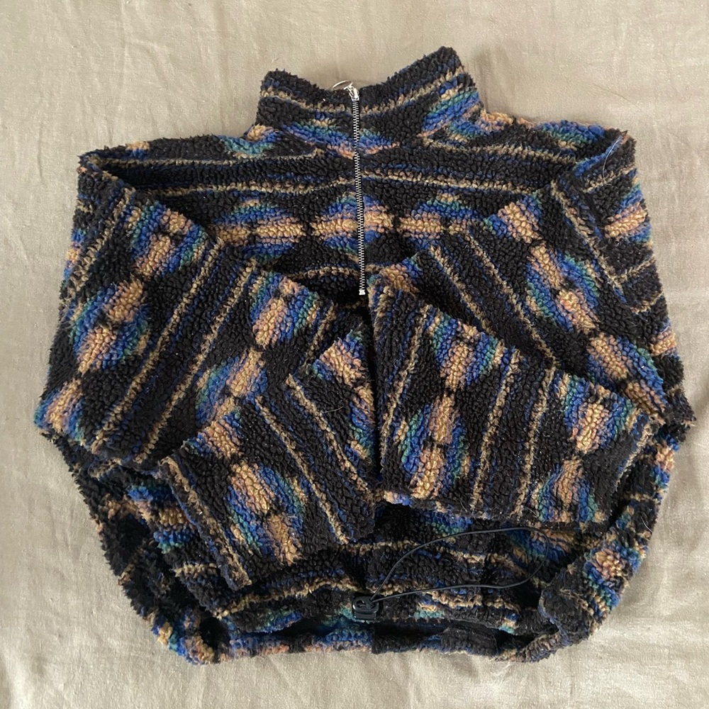 BDG Aztec 1/4 Zip